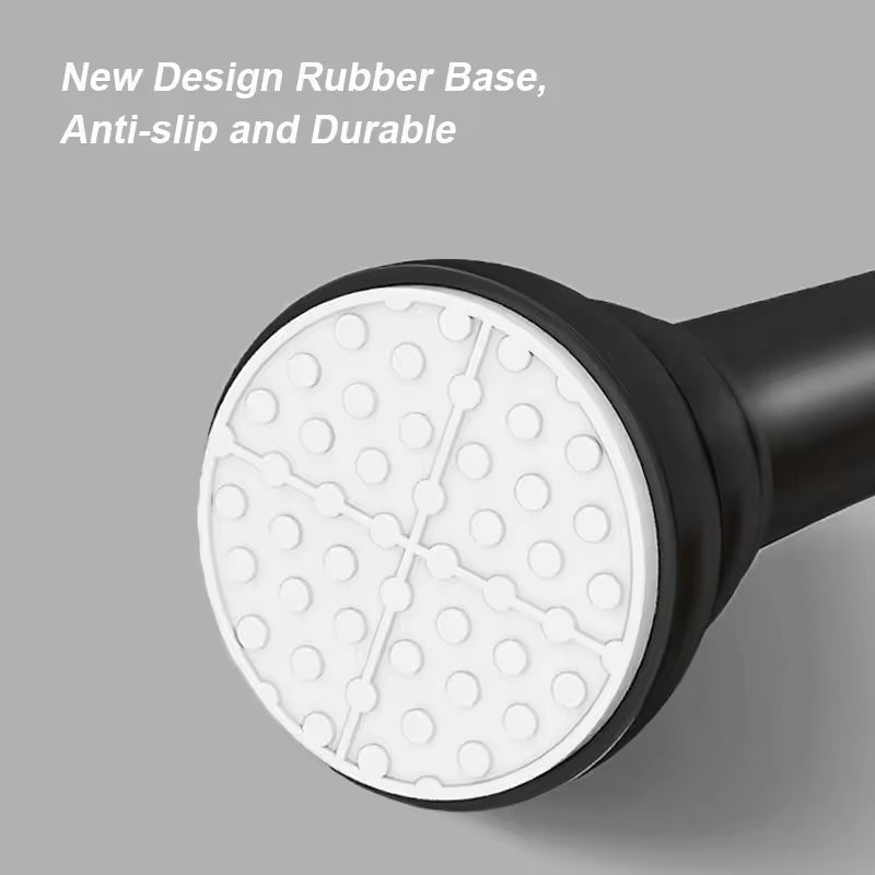 Hot Sale Metal Extendable Curtain Poles Telescopic Rod for Bathroom Shower Curtain Poles No Drill