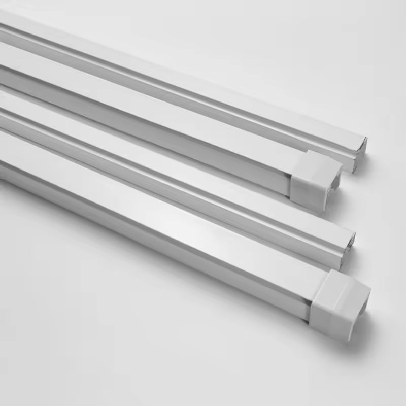 Industrial Silent Ceiling Universal Metal Aluminium Alloy Extendable Curtain Rails for the Living Room