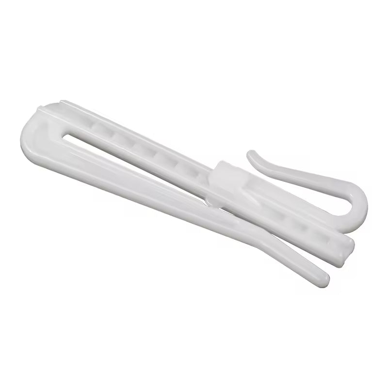Adjustable Light Weight Plastic Curtain Hook for Hanging Fabrics Curtain