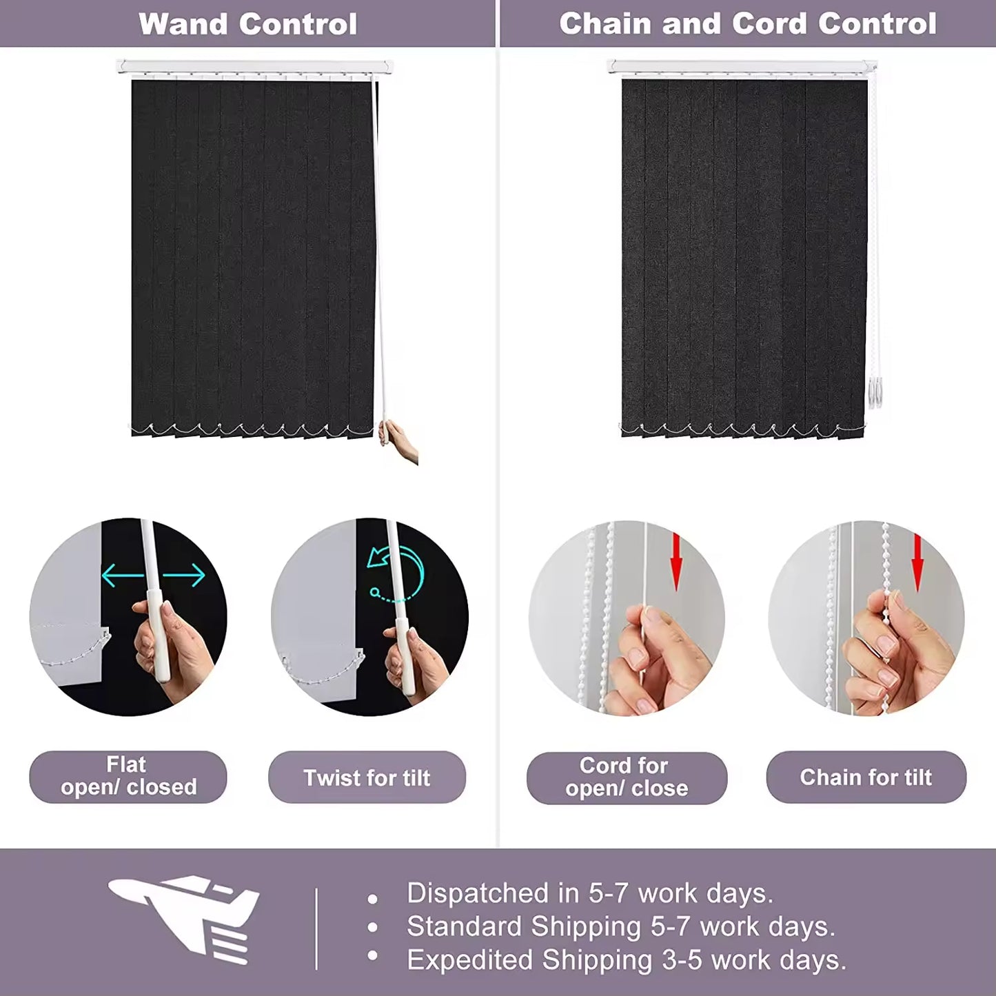 Custom Size China Window Blackout Dual Shades High Quality Electric Remote Control Vertical Blinds