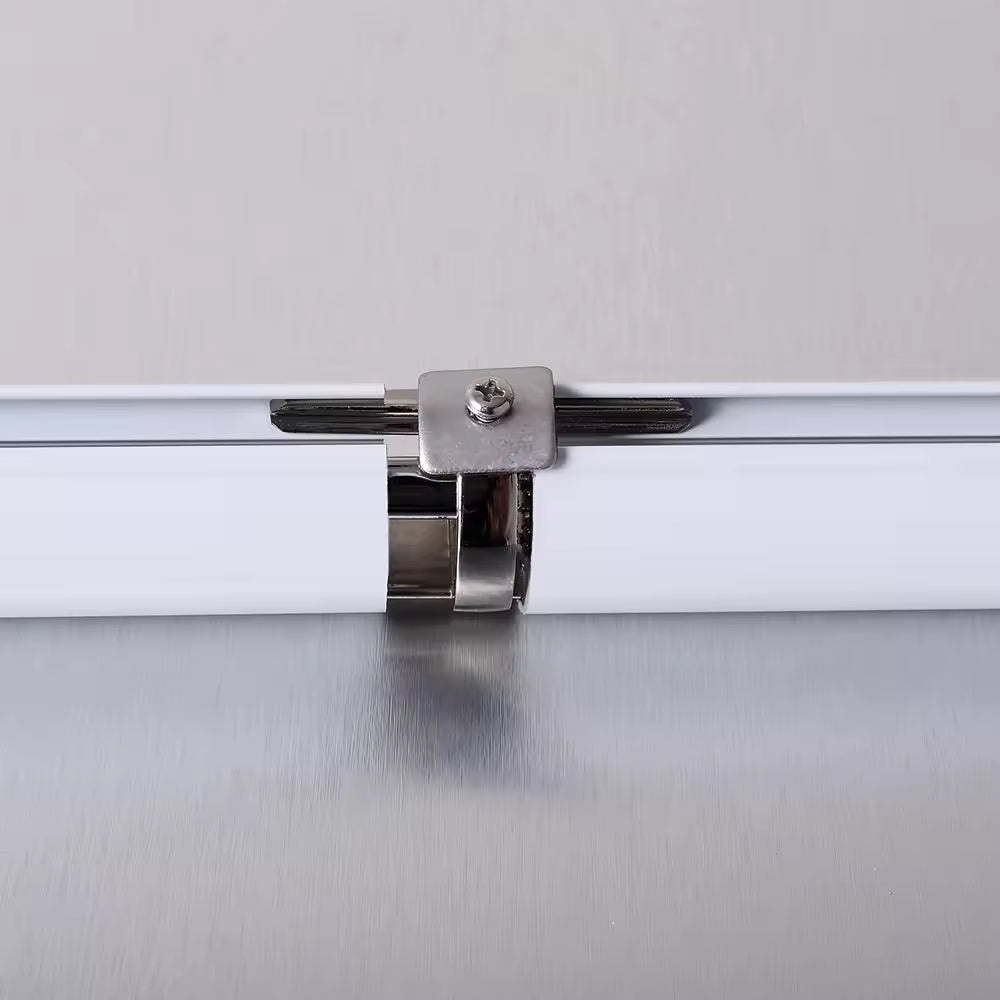 3m White Automatic Motorized Curtain Rods Set System with Accessories in Stock