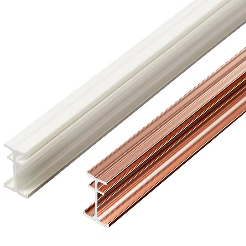 Aluminum Curtain Track Rail Ceiling Mounted Curtain Rails Eco-friendly Bendable Curtain Track