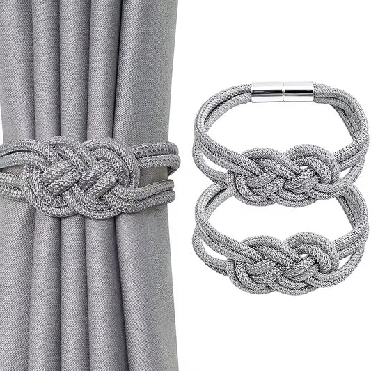 Low Price Home Decorative Rope Magnetic Curtain Holders Holdbacks Tieback