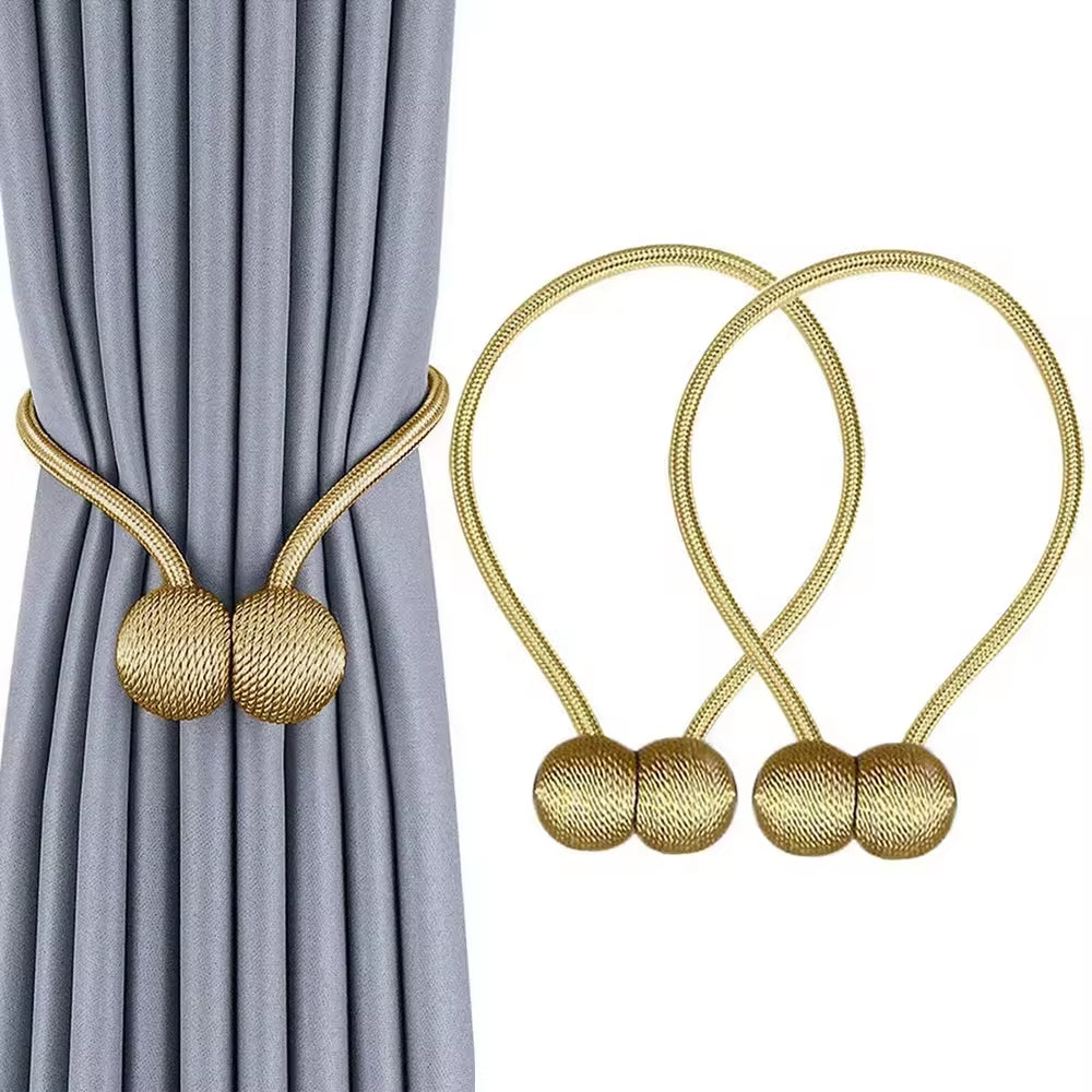 Japandi Low Price Hot Selling Decoration Strong Magnetic Curtain Holders Holdbacks Tieback