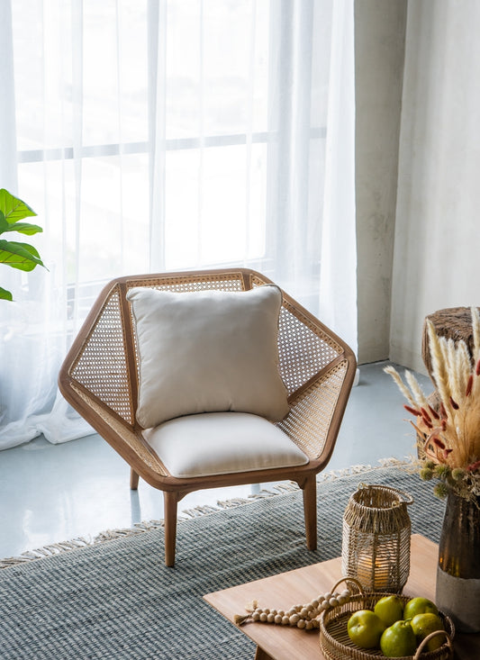 41x32x29.5' Tectona Teak Leisure Chair