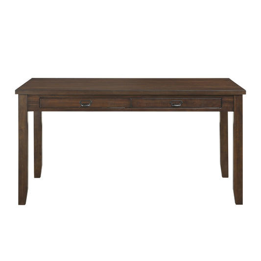 Dark Cherry Finish Dining Table with 4 Drawers 1pc Transitional Style Wooden Funiture Dining Kitchen Table