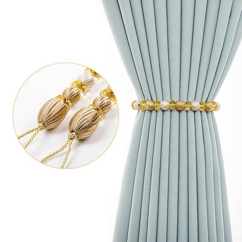 2024 Luxury Home Decor: Crystal Curtain Tiebacks Redefine Modern Window Elegance