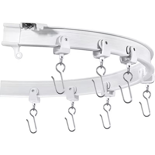 2025 Flexible Space Solutions: Bendable PVC Curtain Tracks Transform Multi-Scene Applications