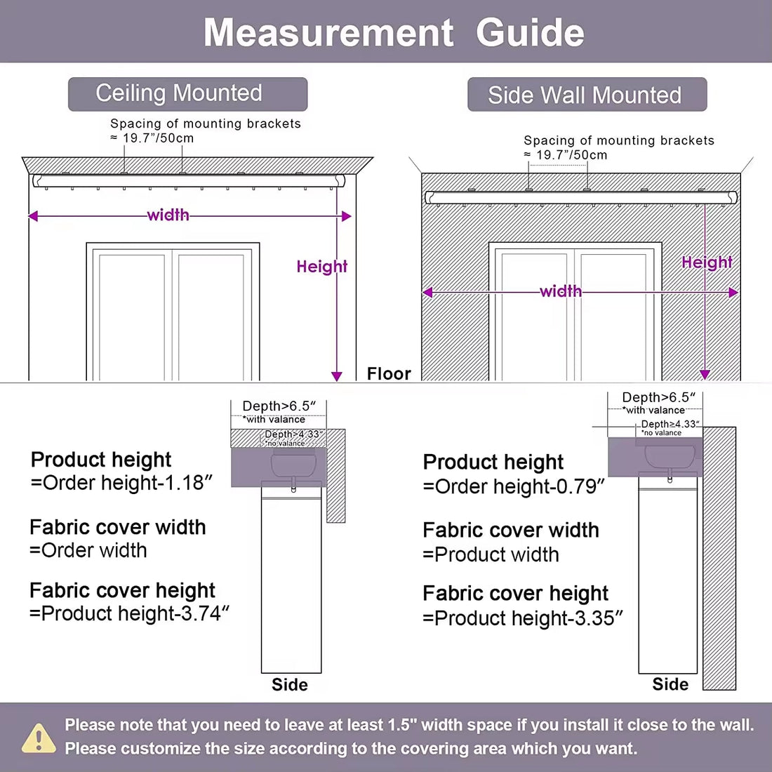 How to Measure Your Windows for a Perfect Fit Curtain Track