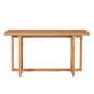 59.05inch MDF Console Table Narrow Entryway Table for Hallway, Behind The Couch, Living Room, Foyer, Easy Assembly, OAK