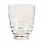 Leading Ware Swirl Acrylic Drinking Glasses Set of 4, 15oz, Clear, BPA-Free, Durable Plastic