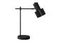 Lighting, 21'h, Table Lamp, Usb Port Included, Black Metal, Black Shade, Modern