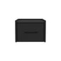 Floating Nightstand Calion, Bedroom, Black