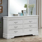Lorana G6590-D Dresser , Silver Champagne