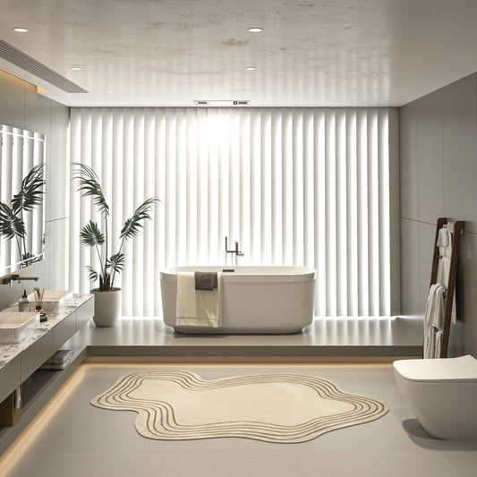 67' Acrylic Freestanding Bathtub, Unique Pleated Design, Glossy White,  Brushed Nickel  Overflow and Pop-Up Drain, , cUPC Certified