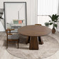 Bolton Round Walnut Dining Table and 4 Side Chairs