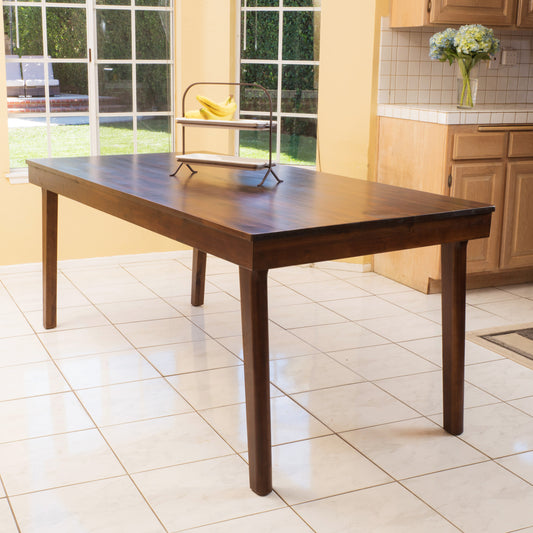 Dining Table, Rich Mahogany