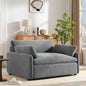 [Video]50*43' Oversized Chenille Single Sofa Chair,Wide and Deep Seat Accent Chair,Modern Upholstered Comfy Armchair,Color Blocking Couch Lounge with Pillows for Living Room,Apartment,Bedroom,7 Colors