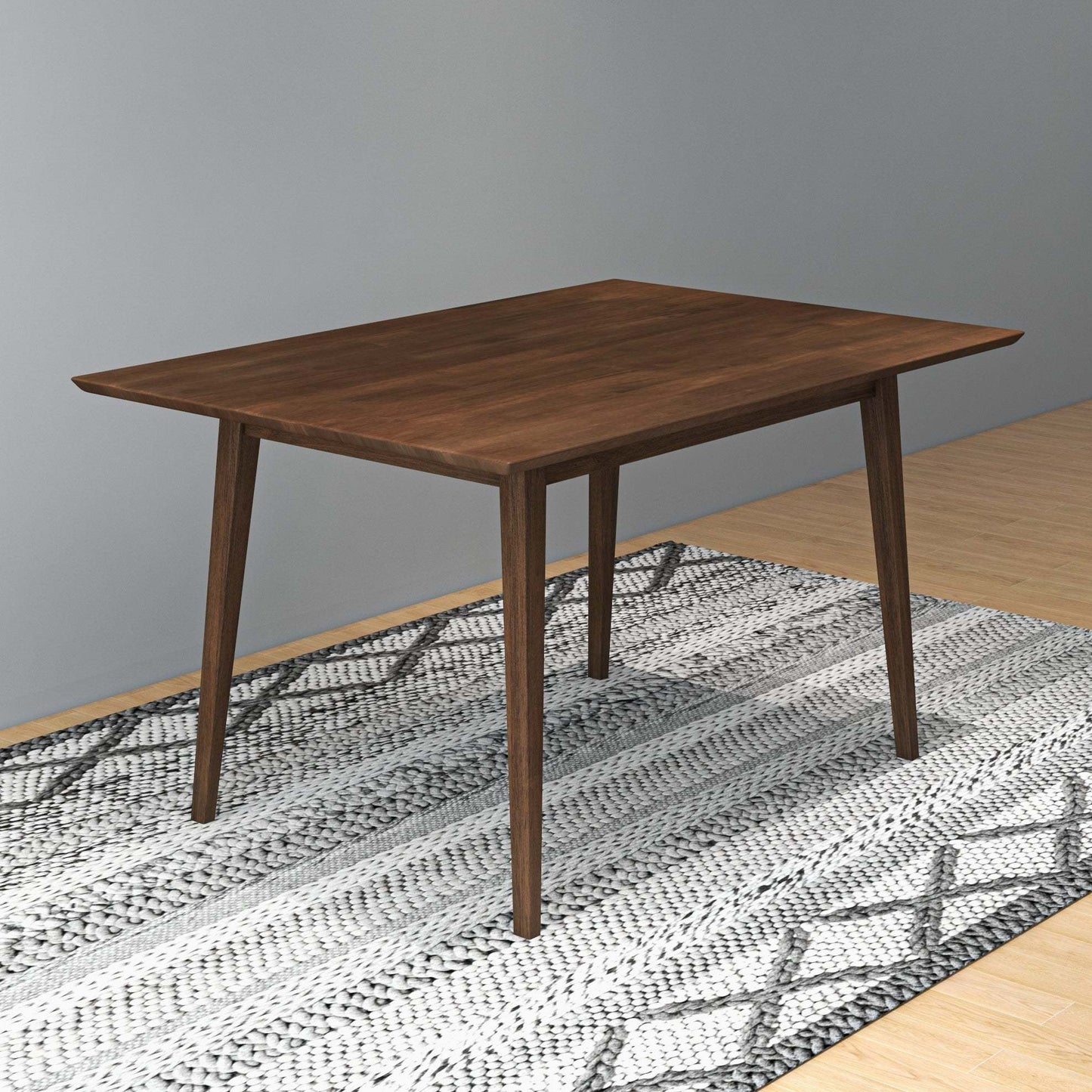 Carlos Solid Wood Dining Table