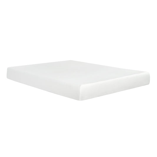Plush 8 in. Medium Gel Memory Foam Mattress Twin XL with Breathable White Aloe Vera Cover