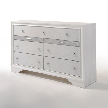 Naima White Finish Dresser