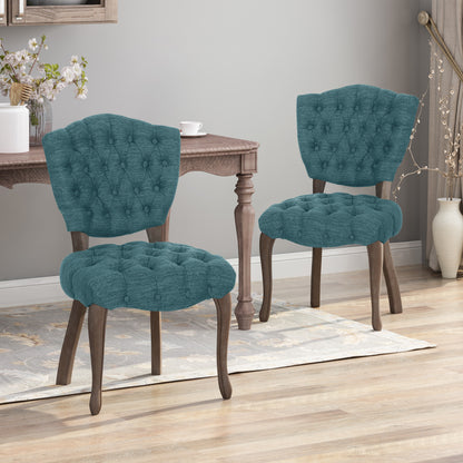 KD TUFTED CHAIR (WTHR) (SET OF 2)