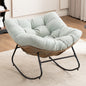 Rocking Chair, Chenille Upholstered Accent Chair, Modern Nursery Rocking Chair for Living Room, Bedroom, Apartment
