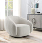 Isabel Beige Boucle Chair W/Swivel