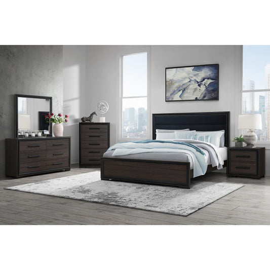 ADELAIDE BROWN 5PC. QUEEN BEDROOM SET