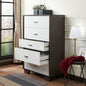 Eloy White & Espresso Finish Chest