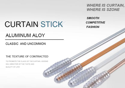 Hot Selling Good Quality Aluminum Curtain Baton Wand Wholesale Metal Curtain Stick