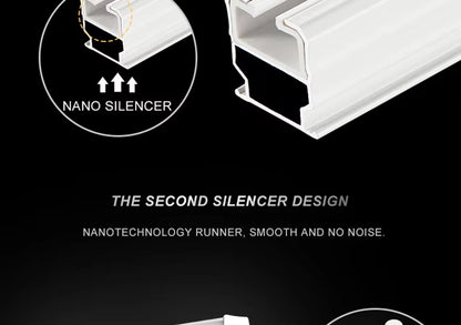 S Wave Curtain Runner Curtain Accessories Electric Curtain Ripple Runner