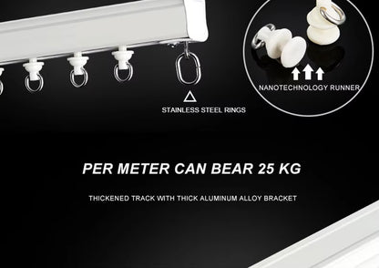 S Wave Curtain Runner Curtain Accessories Electric Curtain Ripple Runner