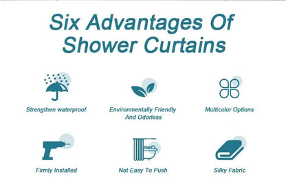 Custom 3D Printed Shower Curtains for Bathroom