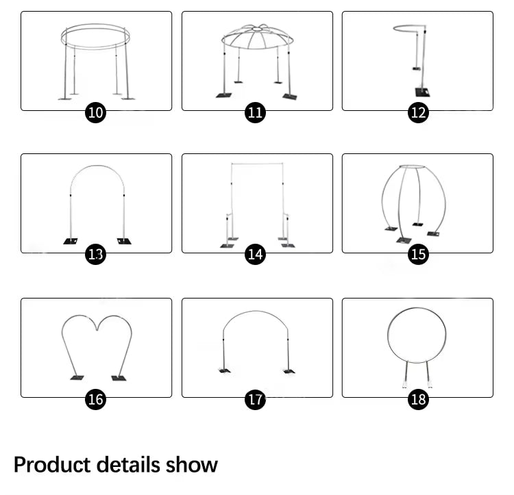 Heavy Duty Double Crossbar Pipe Drape Kit with AdjustableBackdrop Stand Wedding Decor for Parties Birthdays-Minimum Order One