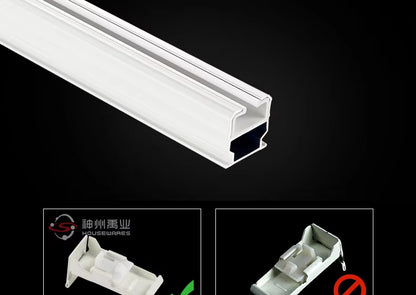 S Wave Curtain Runner Curtain Accessories Electric Curtain Ripple Runner