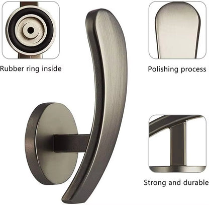 Modern Design Luxury Curtain Accessories Metal Brass Wall Hook Hold Back Decorative Holdback Curtain Tieback Hooks