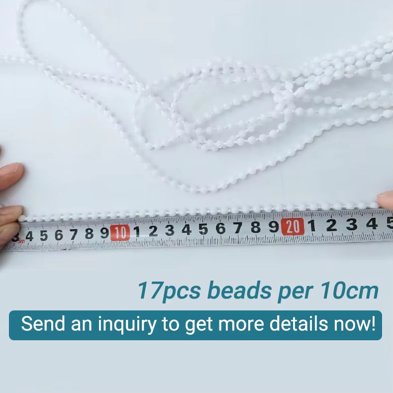 Manual Window Blind Parts Accessories Zebra Blinds Clutch Bead Plastic Ball Chain