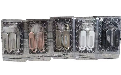 Manufacture Decorative Metal Double Sided Shower Tieback Curtain Hook Back for Curtains