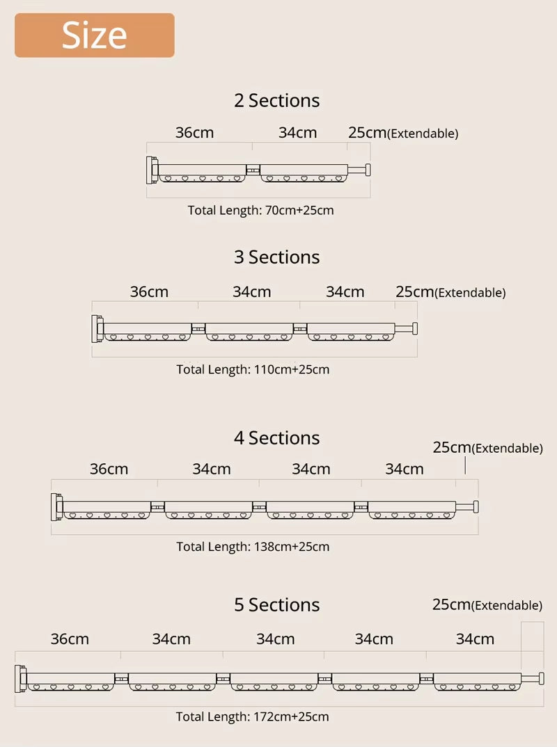 Premium Bathroom Corner Folding Shower Curtain Track Set No Drill Luxury Foldable Shower Curtains