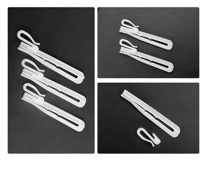 Adjustable Light Weight Plastic Curtain Hook for Hanging Fabrics Curtain