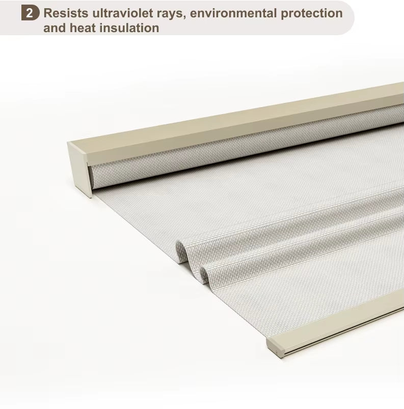Custom Office Blackout Roller Shades Polyester Spring Control Roller Blinds for Window