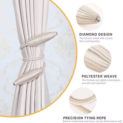 Hot Sale Factory Supply Window Curtain Tiebacks Cheap Price Modern Curtain Tieback