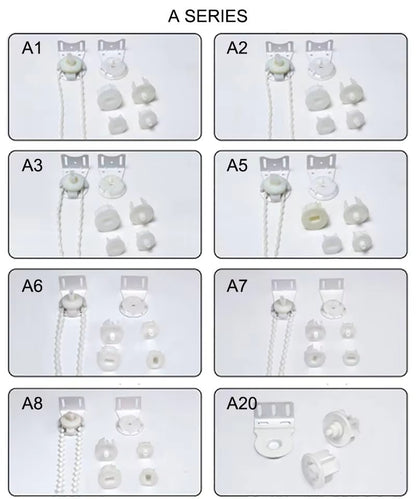 38mm Roller Blind Mechanism Ball Chain Roller Blind Clutch Accessories Components Spare Parts for Roller Blinds