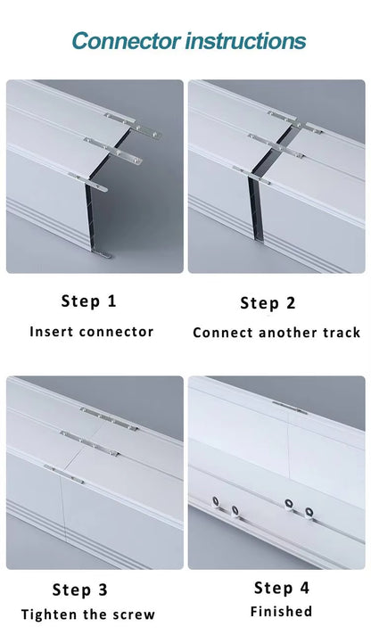 Large Size Plate Ceiling Wall Mounted Curtain Rail Pelmet Box Aluminum Curtain Track Cover