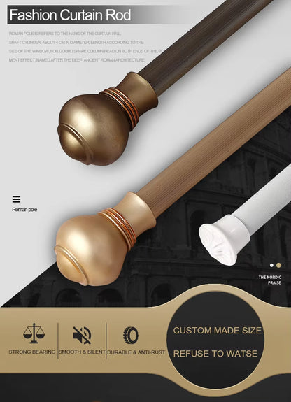 28mm Fancy Home Decorative Simple Ordinary Metal Curtain Hardware Brackets
