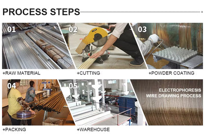 Hot Selling Good Quality Aluminum Curtain Baton Wand Wholesale Metal Curtain Stick