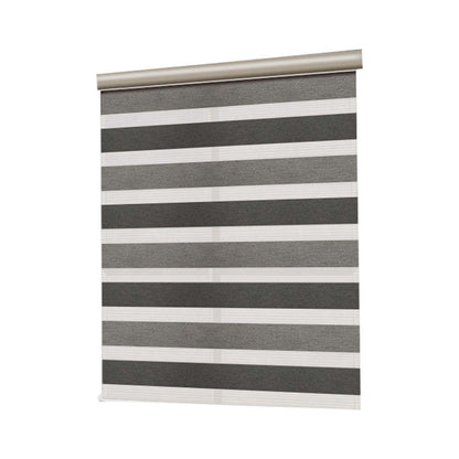Modern Manual Day and Night zebra Aluminum Window Blackout Roller Roman Blinds Shades