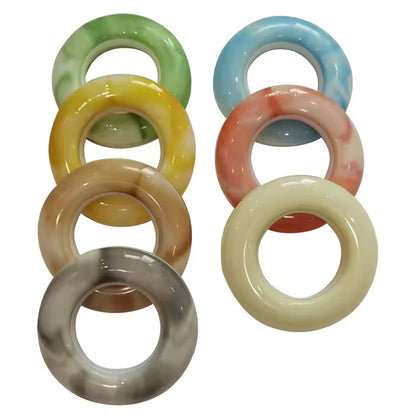 Hot Sale Curtain Accessories Curtain Eyelet Rings Grommet Eyelets Hookless Plastic Single Customized Christmas Contemporary