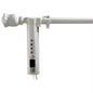 Indoor Smart Home Heavy Duty Wall Mounted Aluminum Electric Curtain Rod With Remote Control for windows